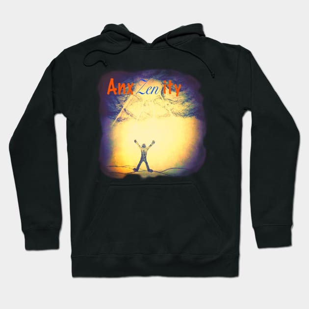 Break in the Storm Hoodie by AnxZenity_Podcast